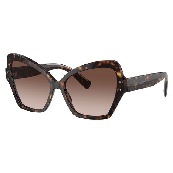 Dolce & Gabbana Accessories - New Dolce & Gabbana Havana Butterfly DG4463 502/13 Sunglasses Women